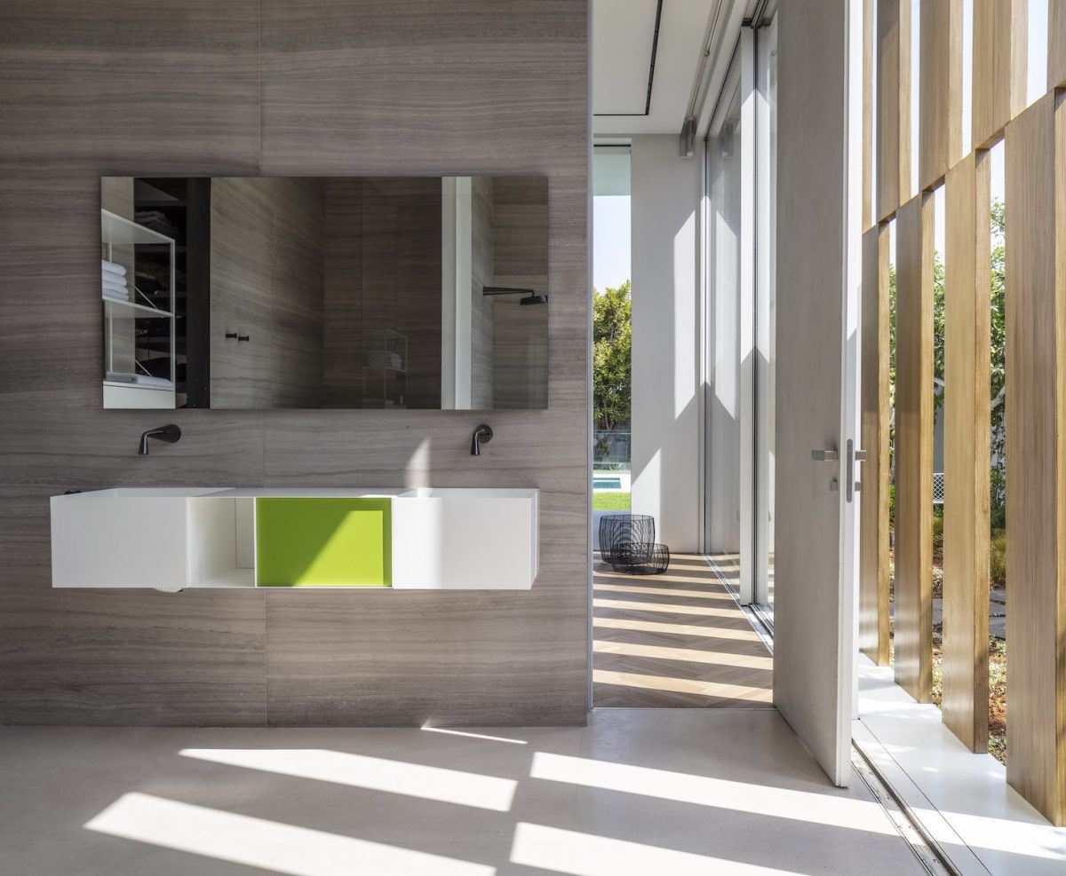 Private House גופי תאורה לכיורי האמבטיה נעשה על ידי דורי קמחי
